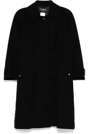 CHANEL 2000s einreihiger Mantel