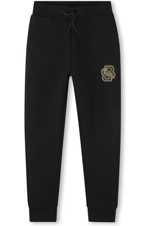 HUGO BOSS Jogginghose mit Logo-Stickerei