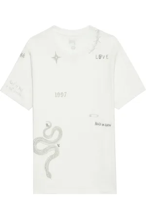 Zadig & Voltaire T-Shirt mit grafischem Print