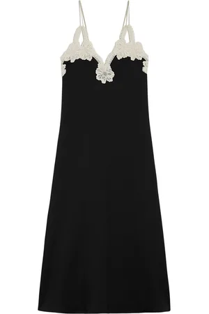 Jil Sander Midikleid mit Stickerei