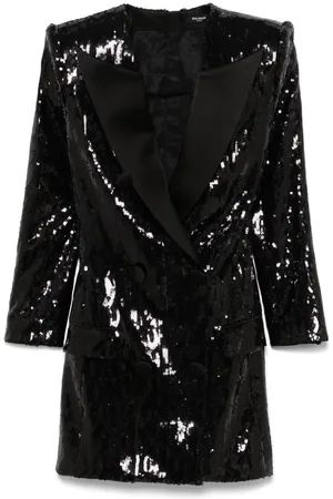 Balmain Minikleid mit Pailletten
