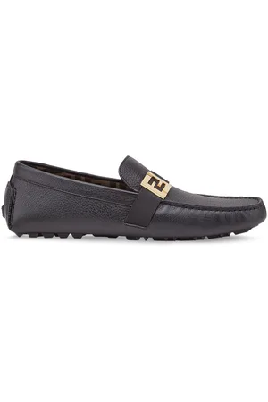 Fendi Loafer mit Logo-Schild