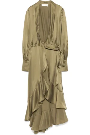 ZIMMERMANN Gewickeltes Minikleid aus Seide