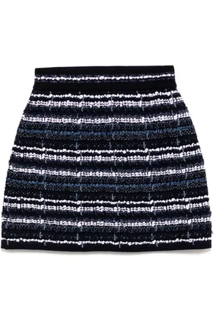 Thom Browne Minirock aus Tweed