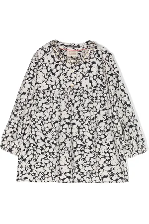 Scotch&Soda Kragenlose Bluse mit Blumen-Print