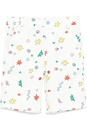 Stella McCartney Shorts mit Illustrations-Print
