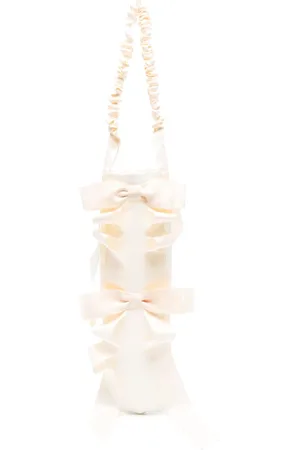 Gohar World Baguette Tasche mit Schleifendetail