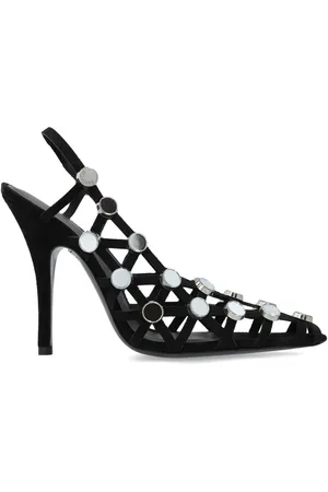 The Attico Grid Pumps 100mm