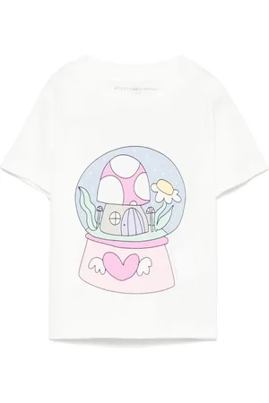 Stella McCartney T-Shirt mit Illustration-Print