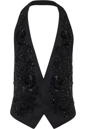 Dsquared2 Weste mit Paillettenverzierung