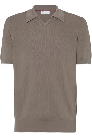 Brunello Cucinelli Gestricktes Poloshirt