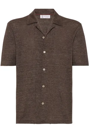 Brunello Cucinelli Gestricktes Hemd
