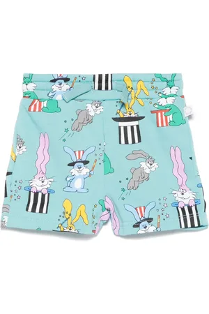 Stella McCartney Shorts mit Illustrations-Print