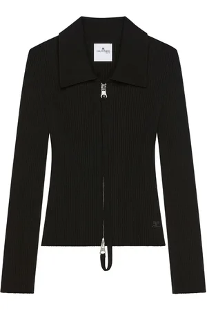 Courrèges Cardigan mit Reißverschluss