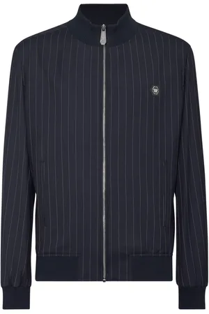 Philipp Plein Bomberjacke mit Nadelstreifen
