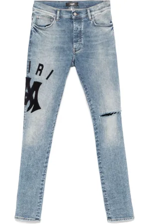 AMIRI Skinny-Jeans mit Logo-Applikation