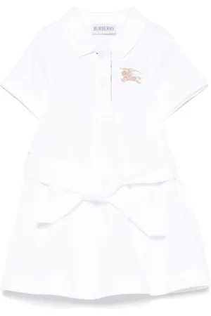 Burberry Kleid mit Logo-Stickerei