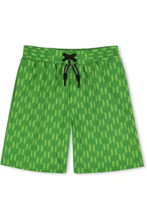 Karl Lagerfeld Badeshorts mit Monogrammmuster