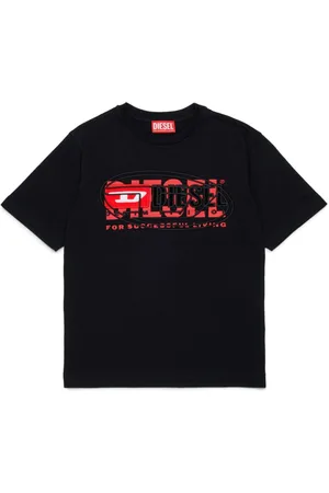 Diesel T-Shirt mit Logo-Print