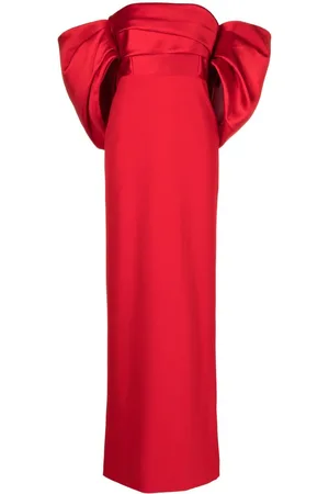 Solace Schulterfreies Maxikleid