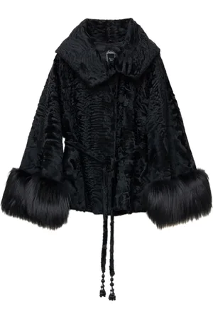Dior Jacke mit Pelzbesatz