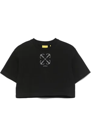 OFF-WHITE T-Shirt mit Nieten-Pfeilen