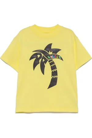 Palm Angels T-Shirt mit Surf Palm-Print