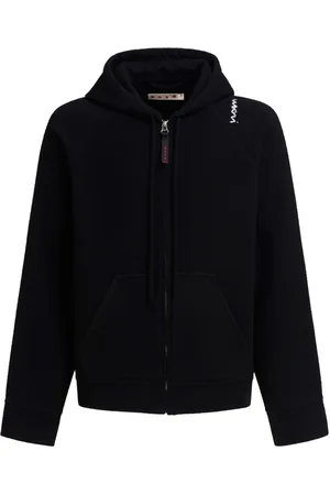 Marni Kapuzenjacke mit Logo-Stickerei