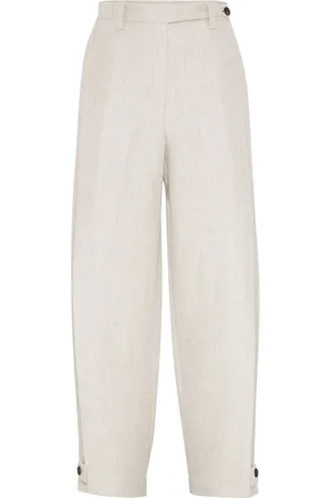 Brunello Cucinelli Hose aus Leinen