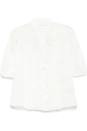 ZIMMERMANN Acacia Bluse mit Stickerei