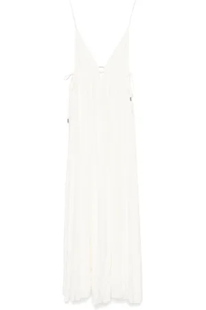 Simkhai Maxikleid mit tiefem V-Ausschnitt