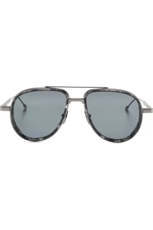 Thom Browne Getönte Pilotenbrille