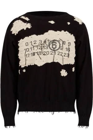 Maison Margiela Pullover mit Nummern-Motiv