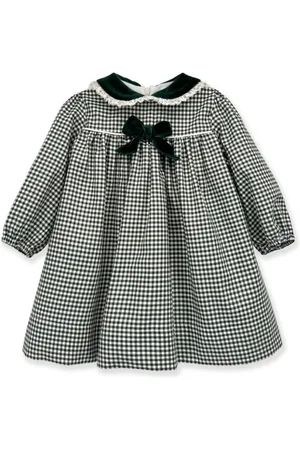 LA STUPENDERIA Kleid mit Vichy-Karo
