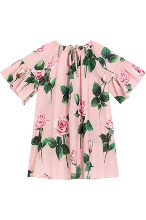 Dolce & Gabbana Kleid mit Rosen-Print