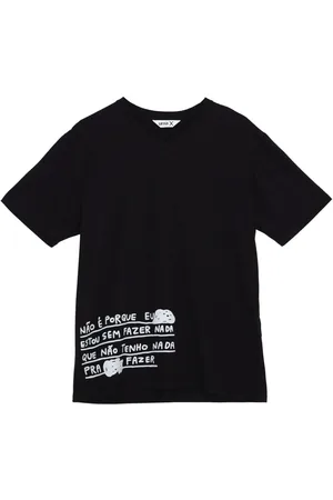 Uma Raquel Davidowicz T-Shirt mit Slogan-Print