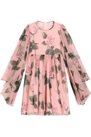 Dolce & Gabbana Kleid mit Rosen-Print
