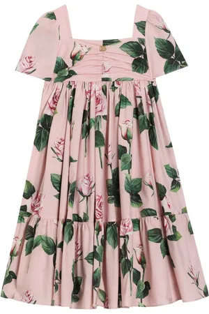 Dolce & Gabbana Kleid mit Rosen-Print