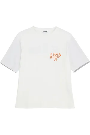 Uma Raquel Davidowicz T-Shirt mit Slogan-Print