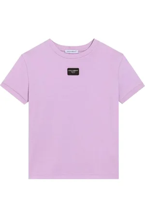 Dolce & Gabbana T-Shirt mit Logo-Applikation