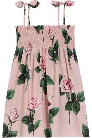 Dolce & Gabbana Kleid mit Rosen-Print