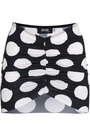AMIR SLAMA X Jade Jade Minirock mit Polka Dots
