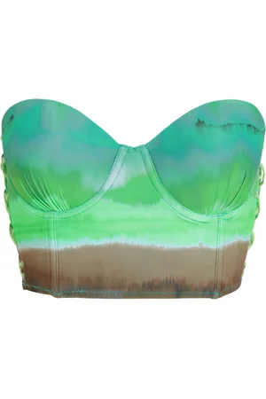 AMIR SLAMA X Jade Jade Cropped-Korsett