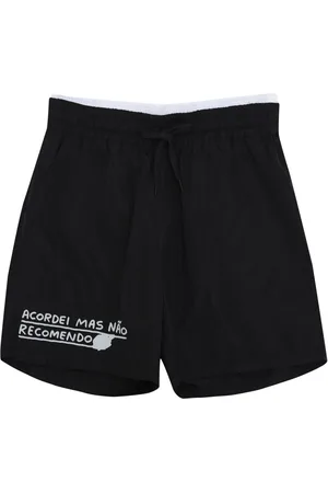 Uma Raquel Davidowicz Joggingshorts mit Slogan-Print