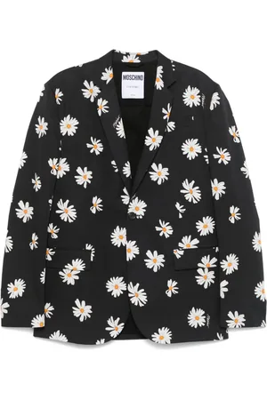 Moschino Sakko mit Blumen-Print