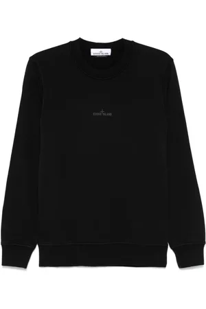 Stone Island Sweatshirt mit Logo-Print