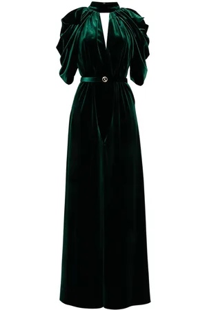 Saiid Kobeisy Jumpsuit aus Samt