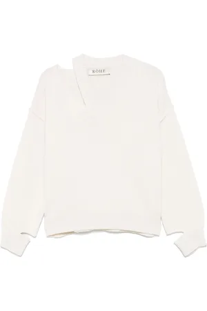 Rohe Pullover mit Cut-Out