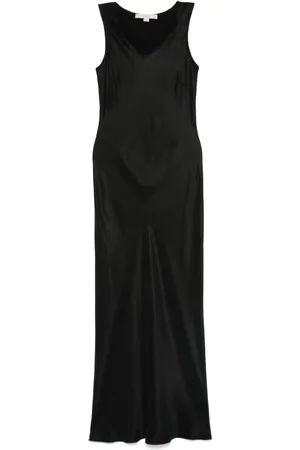 REMAIN Maxikleid mit Diagonalschnitt