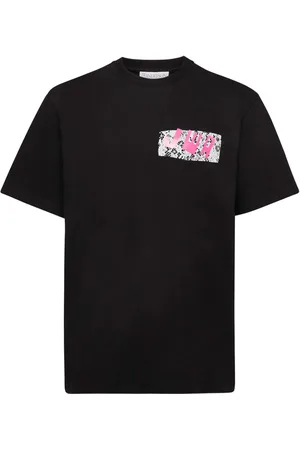 J.W.Anderson JWA T-Shirt mit Spitzen-Print